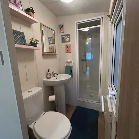 Cozy Mobile 'tante Truus' Met Prive Infrarood Sauna - Recreatiepark 't Veluwshof - Veluwe シャレー ホンデルロー