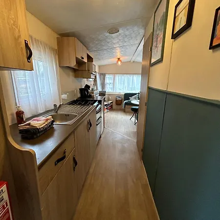 Wanderhuette Wandelaarshut 'Tante Truus' Met Prive Infrarood Sauna - Recreatiepark 'T Veluwshof - Veluwe 霍德鲁