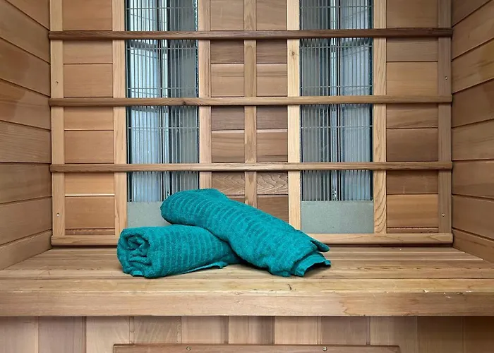 Wanderhuette Wandelaarshut 'tante Truus' Met Prive Infrarood Sauna - Recreatiepark 't Veluwshof - Veluwe شاليه *