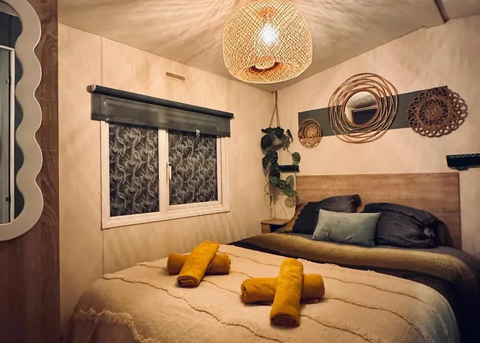 Wanderhuette Wandelaarshut 'tante Truus' Met Prive Infrarood Sauna - Recreatiepark 't Veluwshof - Veluwe * هونديرلو