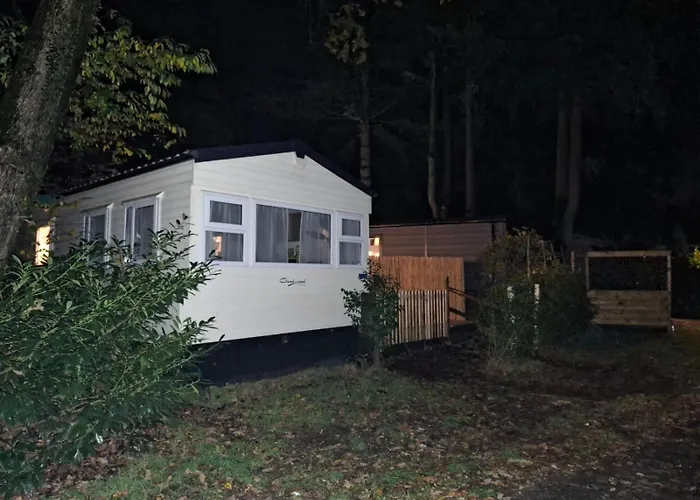 Wanderhuette Wandelaarshut 'tante Truus' Met Prive Infrarood Sauna - Recreatiepark 't Veluwshof - Veluwe هونديرلو